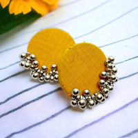 Handmade For Her  Oxidised Plated Handmade Ghungroo Studs Earring