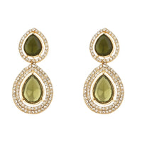 Etnico Gold Plated Traditional Kundan & Stone Studded Choker Necklace Jewellery With Earrings Set for Women/Girls (IJ371Mh)