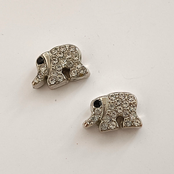 Kriaa Silver Elephant Charms Pendants DIY for Necklace Bracelet Jewellery Making and Crafting