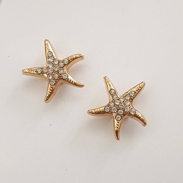 Kriaa Gold Star Charms Pendants DIY for Necklace Bracelet Jewellery Making and Crafting