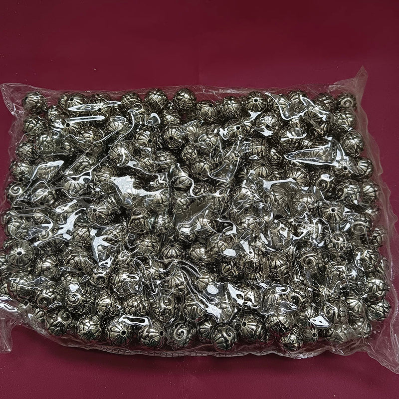 Kriaa Beads CCB Antique Nickel Plating Beads