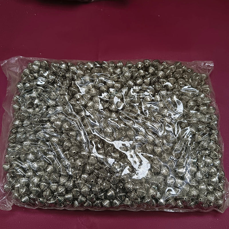 Kriaa Beads CCB Antique Nickel Plating Beads