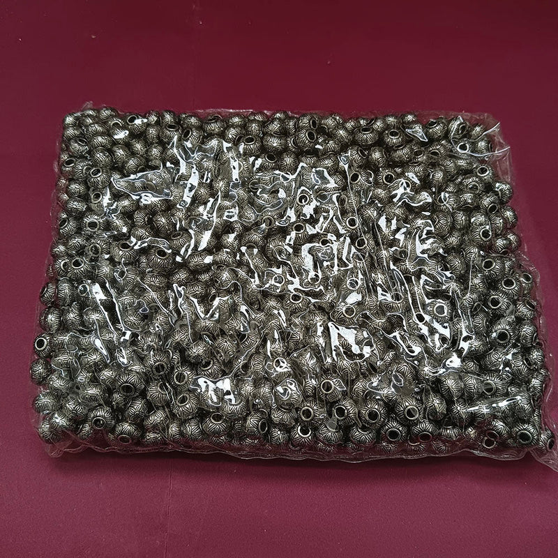 Kriaa Beads CCB Antique Nickel Plating Beads