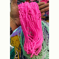 Kriaa Beads Ovel Shape Jelly Beads