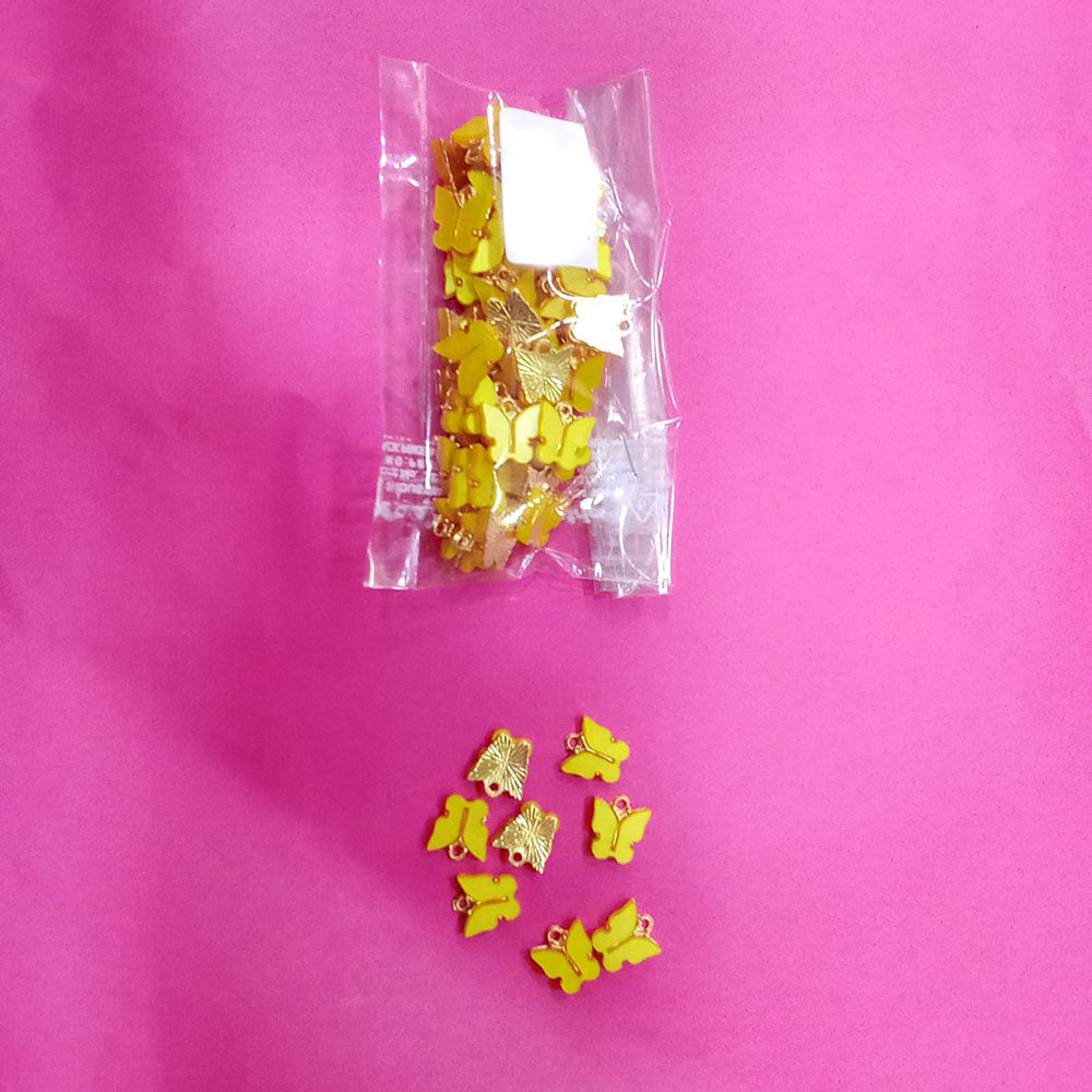 Kriaa Beads Delicate Butterfly Charm Pendant for Jewelry Making