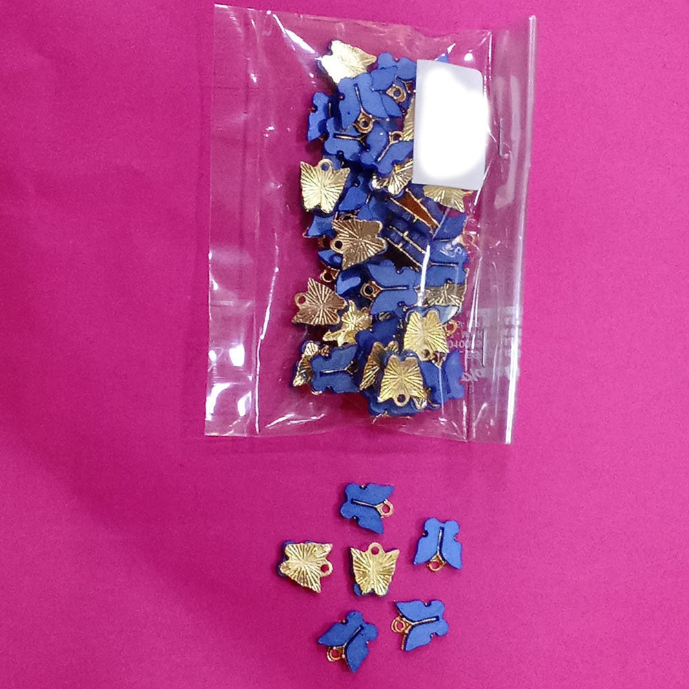 Kriaa Beads Delicate Butterfly Charm Pendant for Jewelry Making