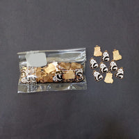 Kriaa Beads Delicate Panda Shape Charm Pendant for Daily & Party Wear