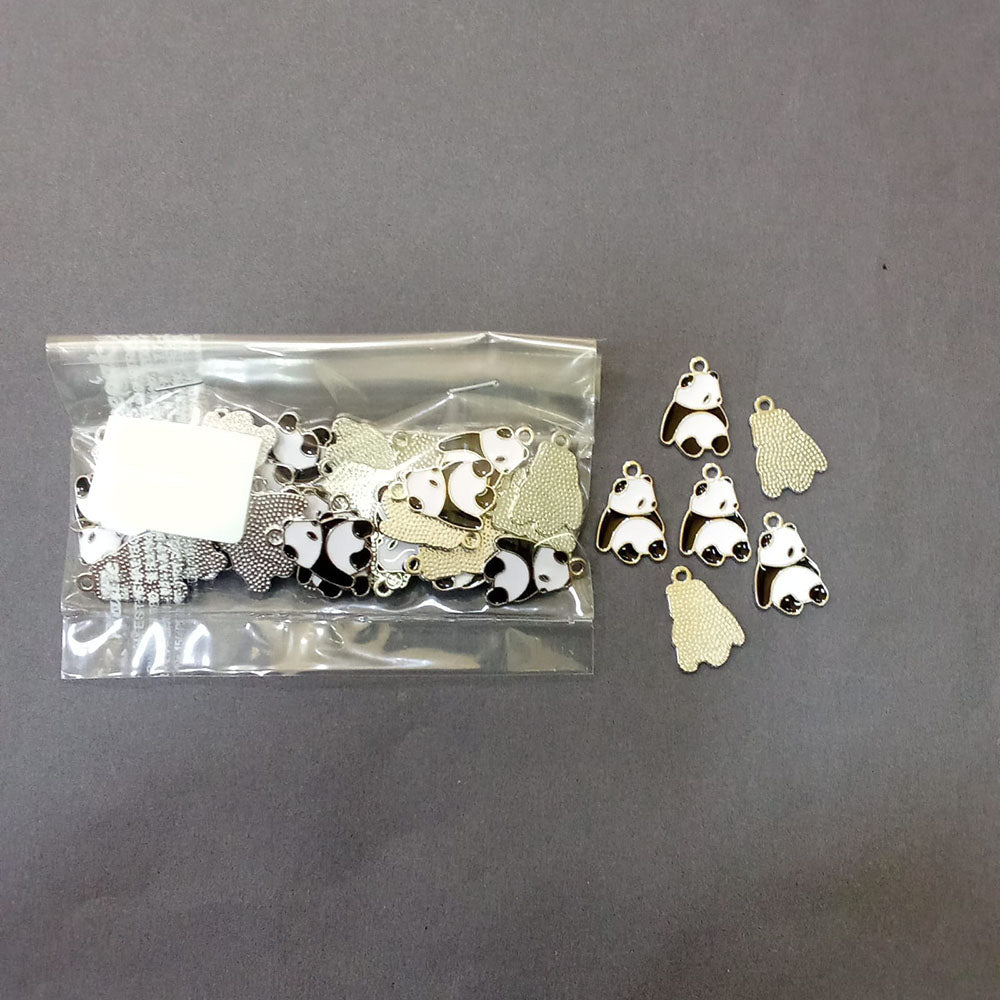 Kriaa Beads Delicate Panda Shape Charm Pendant for Daily & Party Wear