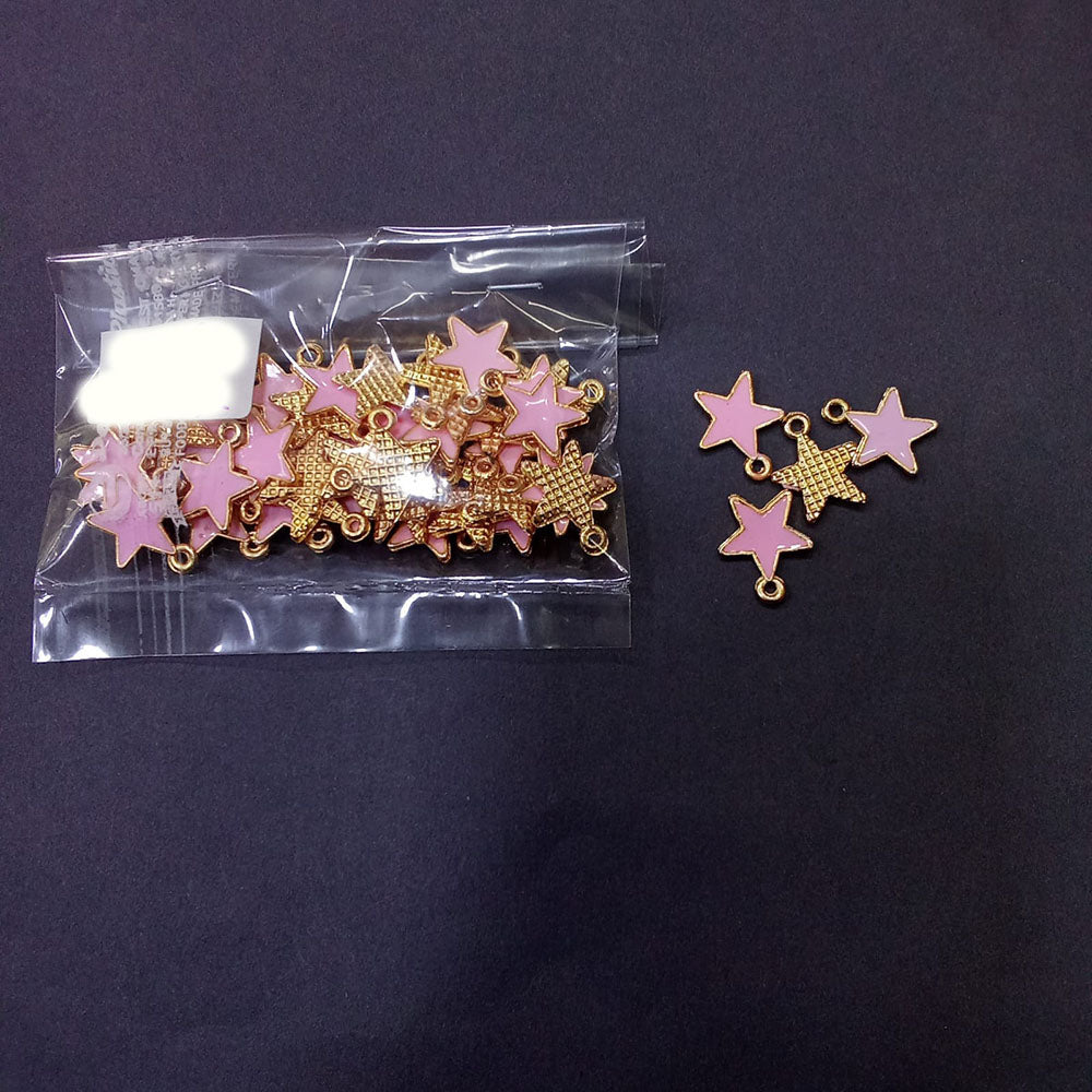 Kriaa Beads Lightweight Star Shape Charm Pendant for Everyday Elegance