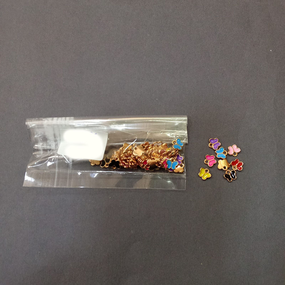Kriaa Beads Cute Butterfly Pendent charms For Daily & Party Wear For Females