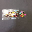 Kriaa Beads Delicate Half-Moon Shape Pendant for Jewelry & Accessories Making