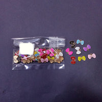 Kriaa Beads Stylish Bow Shape Pendant for Jewelry & Accessories Making