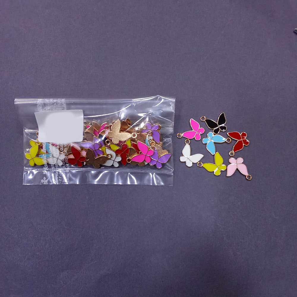 Kriaa Beads Beautiful Butterfly Shape Pendant for Jewelry & Accessories Making