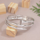 Tarohi Jewels Nail Shape Adjustable Cuff Kada