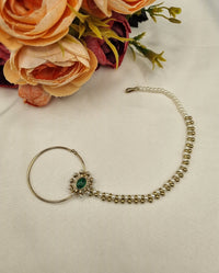 LAFZ  Heritage Oval Cabochon Nose Ring - KDNT8