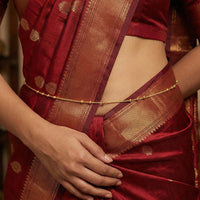 Js Fashion Premium High Gold Beads Traditional Kamarbandh