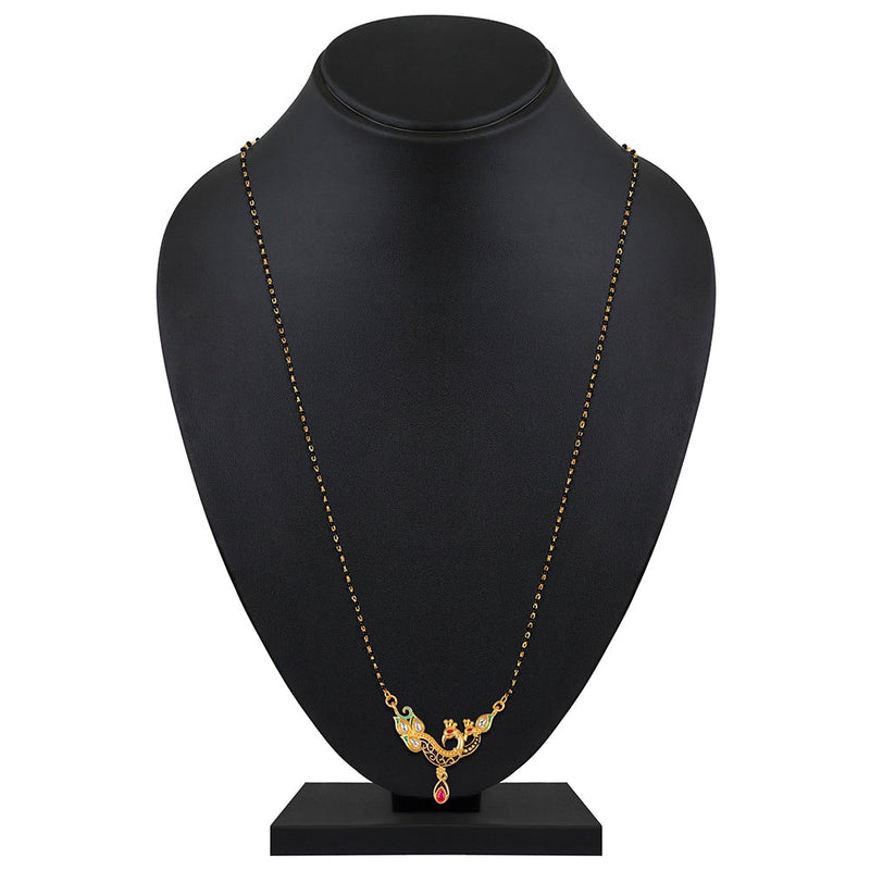 Darshana Jewels Gold Plated Austrian Stone Manglasutra