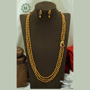 Diksha Collection Matte Finish Long Necklace Set