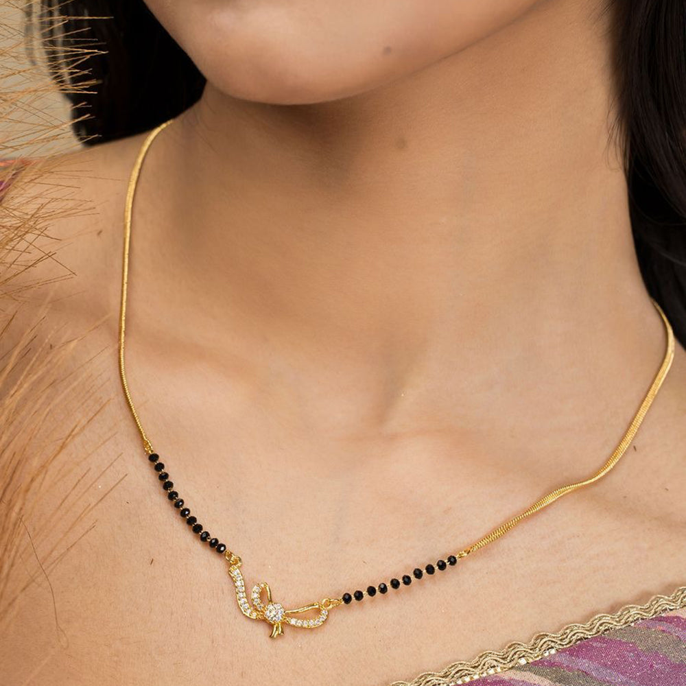 HR Sales Premium Quality Micro Gold Plated Mangalsutra