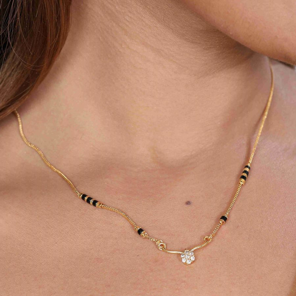 HR Sales Premium Quality Micro Gold Plated Mangalsutra