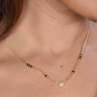 HR Sales Premium Quality Micro Gold Plated Mangalsutra