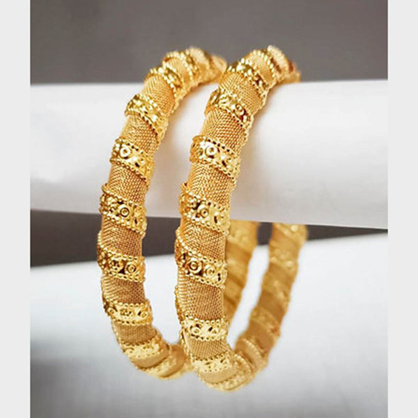 Darshana Jewels Bangles Gold Plated Metal Bangles