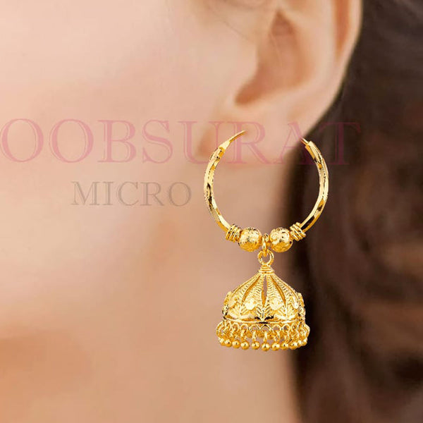 Dariyalal Sales Gold Plated Jhumki