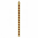 Etnico Gold Plated Rudraksha Bracelet for Men Women | Unisex Spiritual Bracelet | Rudraksha Beads for Balance, Harmony & Positive Energy | Meditation Yoga | Gift for Men Women
