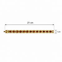 Etnico Gold Plated Rudraksha Bracelet for Men Women | Unisex Spiritual Bracelet | Rudraksha Beads for Balance, Harmony & Positive Energy | Meditation Yoga | Gift for Men Women