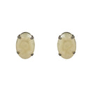 Etnico Glamorous Fashionable Eye-Catching Cream Beaded Choker and Earrings Set For Women/Girls (ML318Cr)