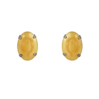 Etnico Glamorous Fashionable Eye-Catching Yellow Beaded Choker and Earrings Set For Women/Girls (ML318Y)