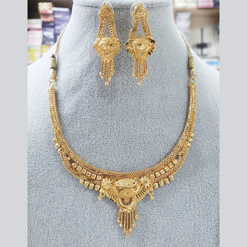 Martina Jewels Gold Plated Necklace Set