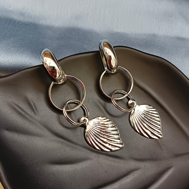 Viky Silver Plated Dangler Earrings