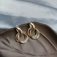 Viky Silver Plated Dangler Earrings