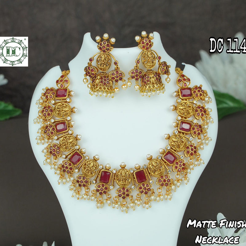 Diksha Collection Mate Finish Necklace