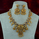 Diksha Collection Gold Plated Necklace Set