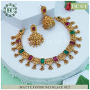 Diksha Collection Gold Plated Neckace Set