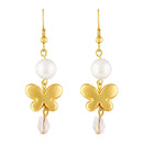 Mahi Flying Butterfly-Shaped Necklace Set with Artificial Beads for Women (NL1103842G)