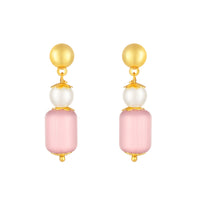 Mahi Stylish Pearl Bead Layered Necklace Set for Women & Girls with Gold Plating (NL1103867G)