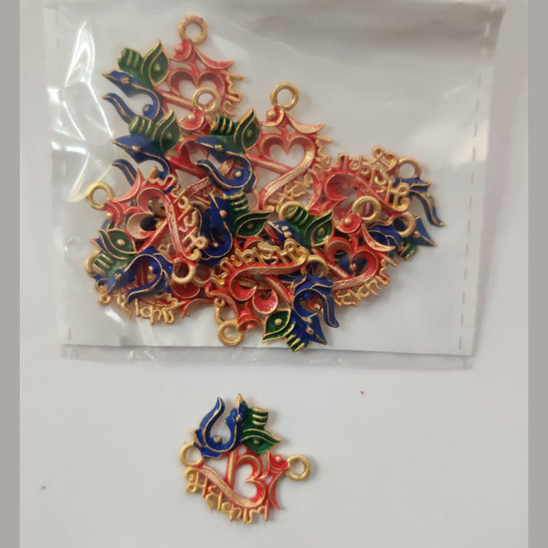 Jeet International Charms for Jewellery, Bracelet / Pendant and Rakhi Making,and DIY