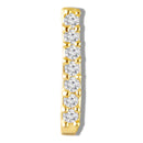 Mahi Floral Sparkling Crystals Gold-Tone Non Pierced Nose Ring (Nose Pin) for Women & Girls (NR1100183GWhi)