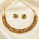 Js Fashion High Gold Designer Necklace Set 