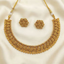 Js Fashion High Gold Designer Necklace Set 