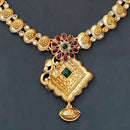 Js Fashion Graceful Pota Stone Necklace Set