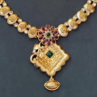 Js Fashion Graceful Pota Stone Necklace Set