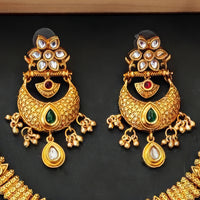 Js Fashion Royal Pota Stone Necklace Set