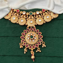 Js Fashion Royal Pota Stone Necklace Set