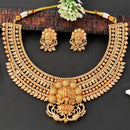 Js Fashion Beautiful Pota Stone And Pearl Necklace Set With Maching Earrings