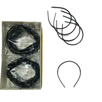 JP Hair Clips Black Color Hair Bands-  6 Dozen