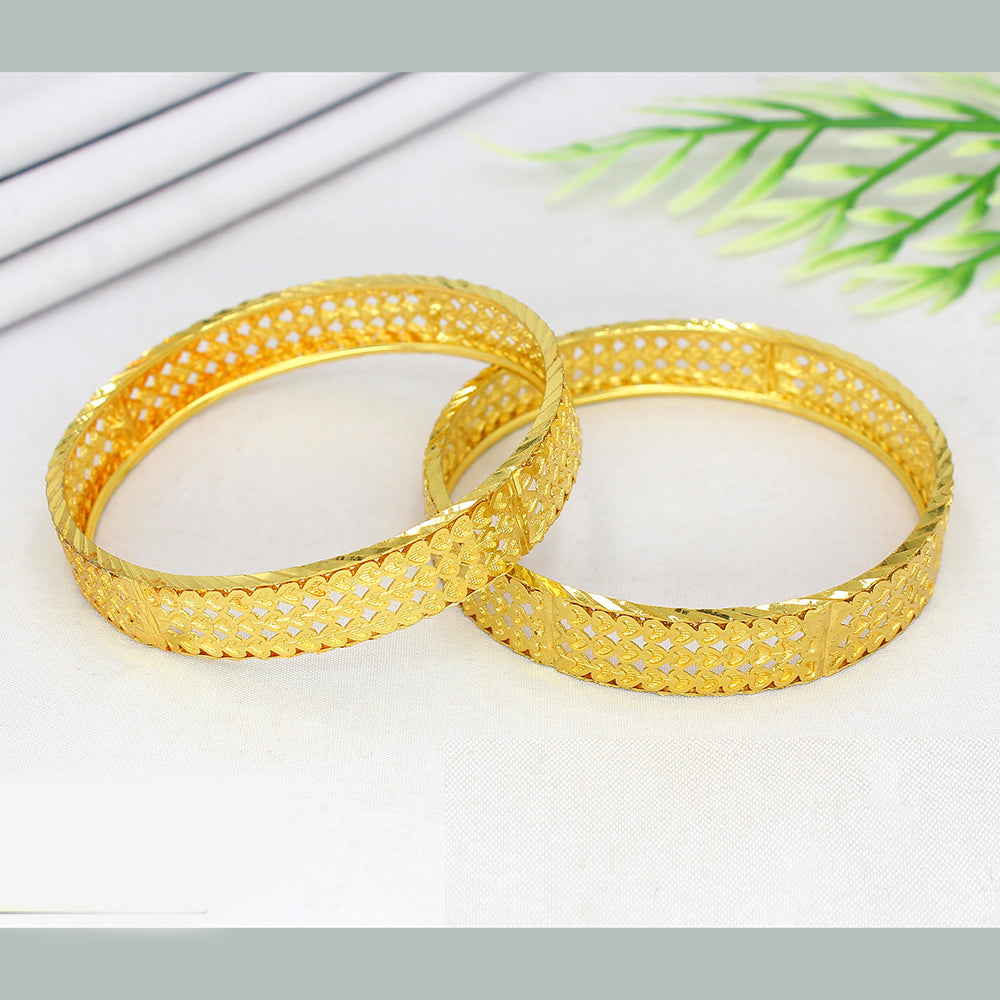 Mahavir Forming Gold Bangle Set